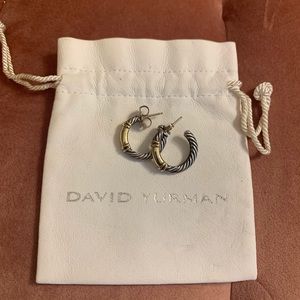 David Yurman Cable Small Hoop earrings